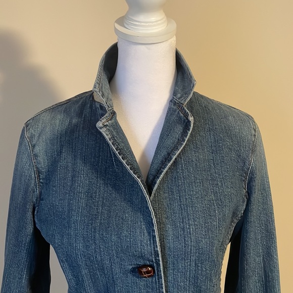 Gap Jean jacket woman’s size 6 - Picture 8 of 12